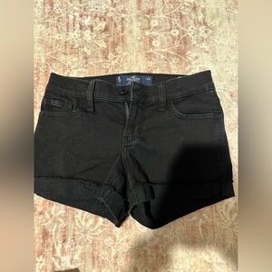 hollister jean shorts size 00